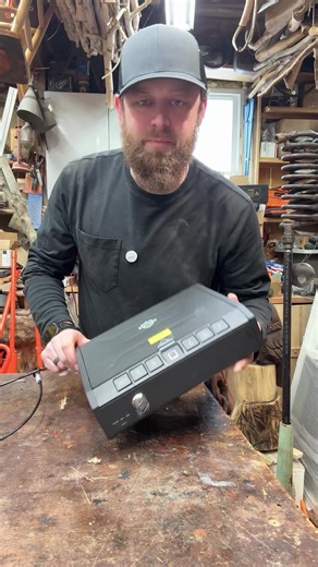 Bio metric security box . #lockbox #biometric #safebox #lockit #edc