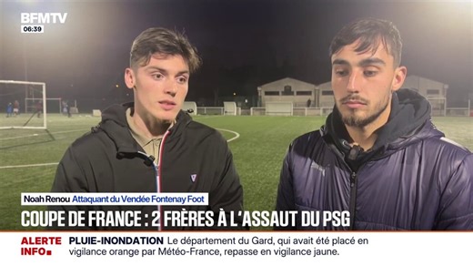 Football: deux frères à l'assaut du PSG ce samedi soir en Coupe de France