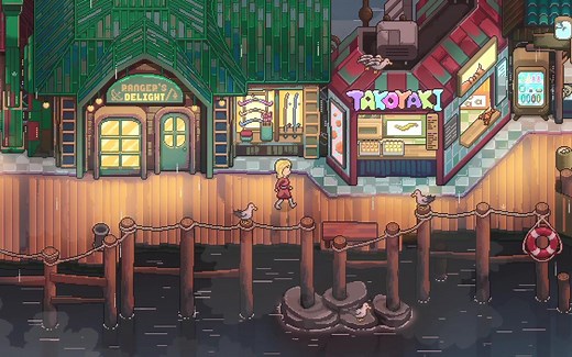 在美丽像素开放世界中打造你的餐饮帝国《Chef RPG》