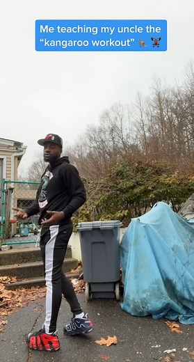 9.9K views · 268 reactions | Me teaching my uncle the “kangaroo workout” 輦 ‍♂️ #reelsviral #reelsfamily #reels2023 #reelsfb #reelsvideo #reelspaly #reelsdeby #reels. | Darealmikelo | Facebook