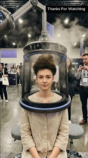 Dubai’s Hair Style Next-Gen Aerodynamic Haircut System Will Blow Your Mind! 🤖💇‍♀️⚡