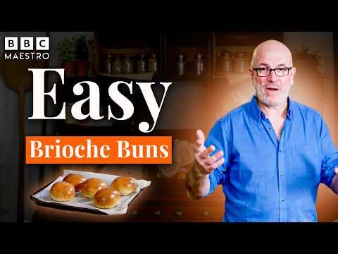 Brioche Buns in 10 Minutes with Richard Bertinet | Meet your Maestro | BBC Maestro