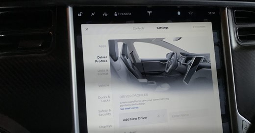 Tesla releases new software update with cloud-based driver profiles and a bunch of goodies