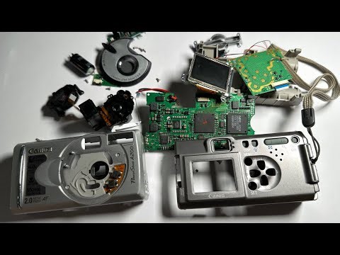 Canon PowerShot A200 Teardown