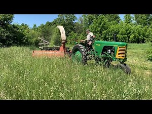 Oliver Super 66 Green chopping.