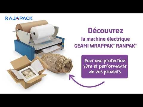 Machine de calage papier Geami WrapPak HV® | RAJAPACK
