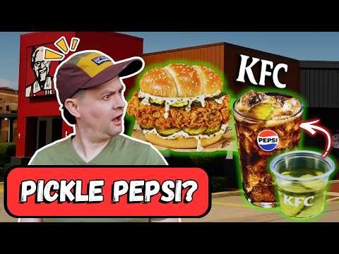 I Tried KFC’s New Pickle Menu… It Got Weird
