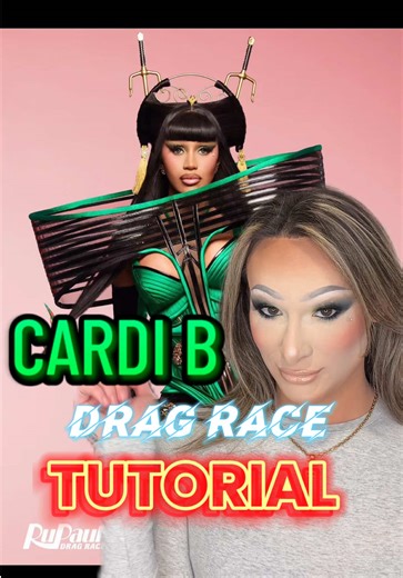Recreate Cardi B's Makeup Look from Drag Race