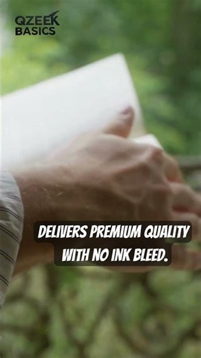 Strong outside. Smooth inside. Built for everyday ideas. ✍️Qzeek Basics Notebook