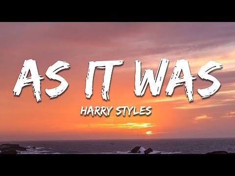 Harry Styles - As It Was (Lyrics)