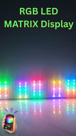 How to Make RGB Scrolling Text Display | WS2812 RGB LED Matrix Display | WS2812 + ESP8266 Project