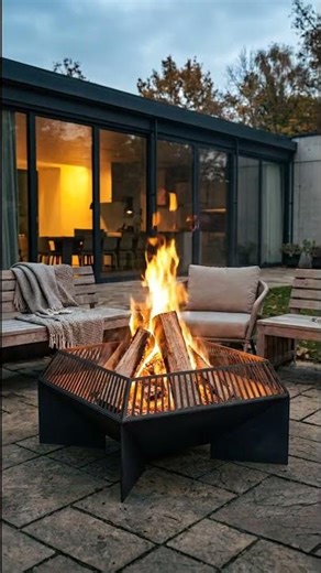 How to Build a Modern Square Fire Pit V3 | CNC Plasma & Laser Cut Files 🛠️🔥