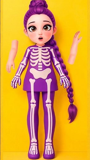 Fun Body Parts! 👀👂 Can You Name Them All? #bodyparts #learn #kids