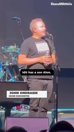 Singer-songwriter John Ondrasik shares how the story of Alon Ohel, a hostage of Hamas in Gaza for over 680 days, inspired a new meaning in his song 'Superman’. May John and Alon soon be able to play the song together in a celebration of freedom.🎗️ | StandWithUs