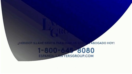 Lawyers Group TV Spot, '¿Herido? Llame gratis'