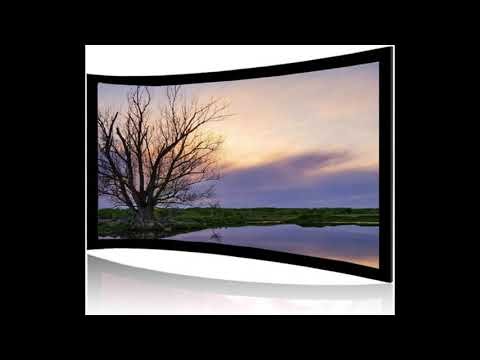 Massive 200 Inch Curved Projector Screen | Real Cinema Experience at Home