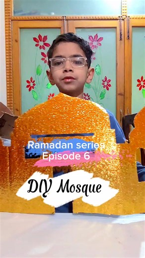 DIY Mosque Craft for Kids: Cherishing Ramadan Together
