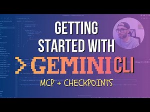Gemini CLI [Free]: MCP + Checkpoints (Tutorial)