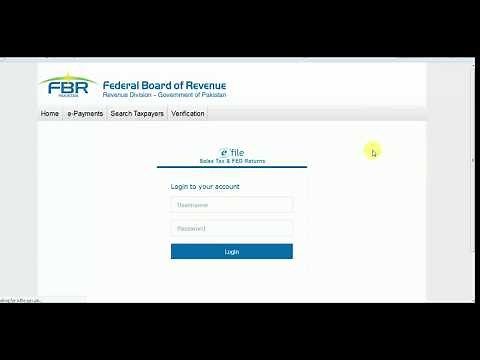 How to prepare E Payment to FBR making payment for fbr challan