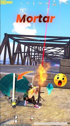 Best use of New Weapon - Mortar 😵 Update 4.0 #pubg #mrxrawan