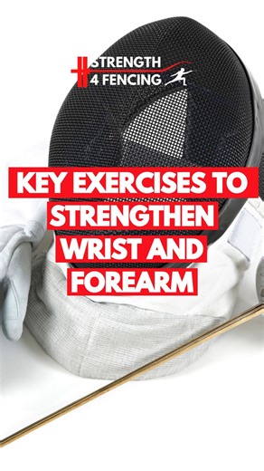 Training for Fencers on Instagram: "💪 🔥Together, these wrist and forearm exercises develop strength and control.. By progressing from short lever to long lever exercises and gradually increasing load, you systematically build the capacity of your wrists and forearms to handle more challenging fencing demands. 🤺 Following a structured progression ensures that each exercise builds on the last, allowing your muscles to adapt and get stronger over time. This steady progressio