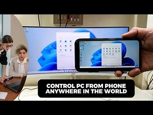How to Access & Control PC/Laptop from Phone from Anywhere in the World