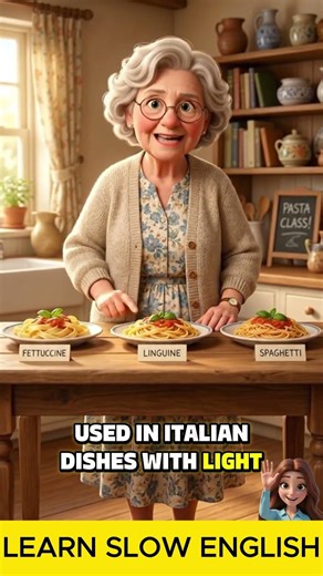 Learn Pasta Vocabulary in English | Common Pasta Names