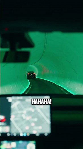 Inside Elon Musk's Tesla Tunnel under Las Vegas #shorts