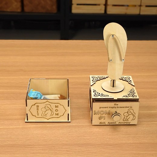 Mother's Day Boxes Made by SCULPFUN S30 pro Speed：300mm/m power: 100% 👉https://bit.ly/3H1wchg #sculpfunlaser #diy #laserengraving #engravingmachine #laserengraver #sculpfuns30pro #MothersDay | Sculpfun