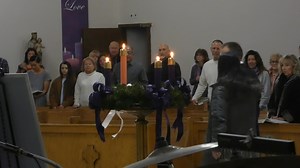 Lighting of the 4th Advent Candle #catholic #seasonofadvent | Our Lady of the Angels Catholic Church