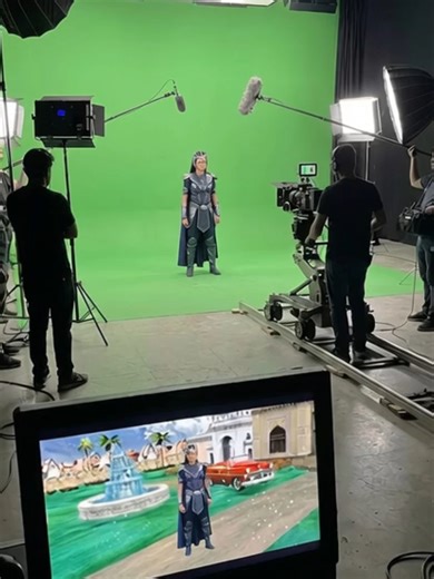 The Magic of Green Screen: Real Shoot vs Final Animation