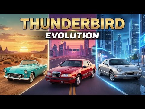 The Ford Thunderbird Evolution 50 Years of Change