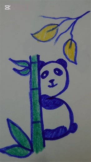 easy panda drawing #drawing #art #easy #artgallery