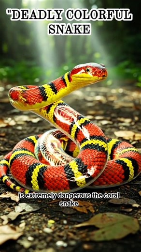 "Beautiful But Deadly: Coral Snake Venom Explained (X-Ray)"
