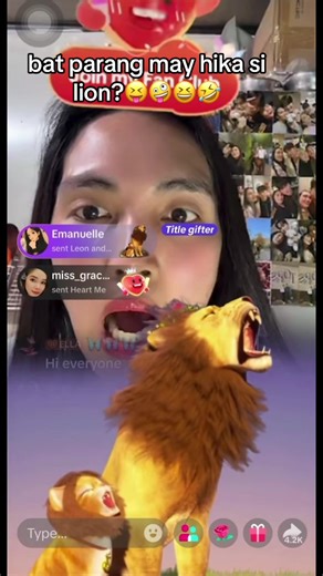 Lion Roars Hilariously and Brings Joy