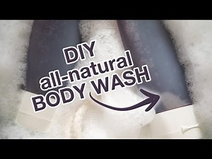 I made ALL-NATURAL Body Wash | No gums or Crothix!