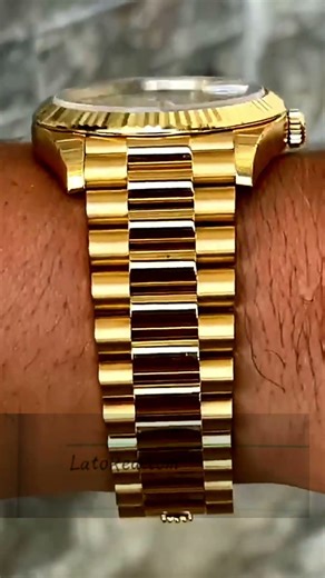 in the nick of time and this luxury watch says it all