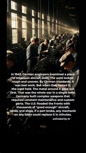 The Ugly Weld That Explains How America Won WW2#shorts