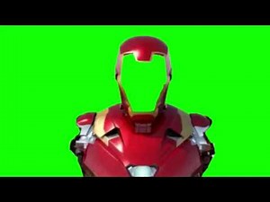 Green screen Iron Man suit up 3