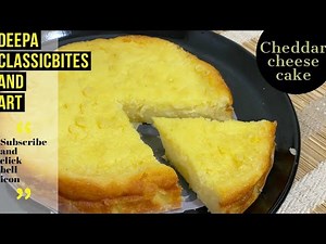 Cheddar Cheese Cake | Cheese Cake Recipe | Homemade Cheese Cake