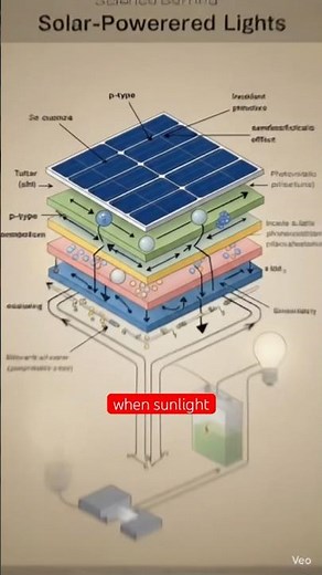 ☀️ From Sunlight to Electricity! Discover how solar panels turn solar energy into usable power ⚡