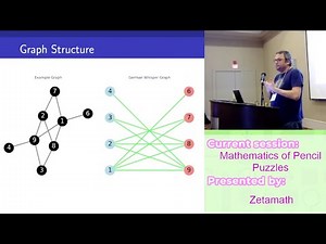 SudokuCon 2025: Mathematics of Pencil Puzzles by Zetamath