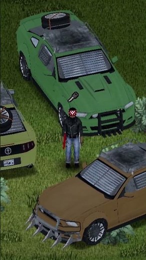 Fully Armored Mustang Short Project Zomboid Mod Showcase