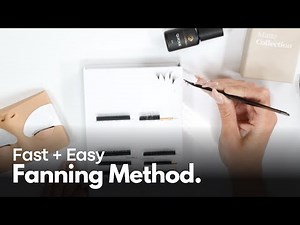 HOW TO: MAKE A HANDMADE VOLUME FAN | EASY AND FAST EYELASH EXTENSION TECHNIQUE | Shimmy Method