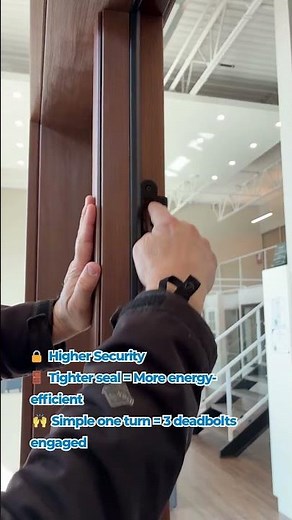 Is a multipoint locking system more secure than a regular deadbolt on a front door?