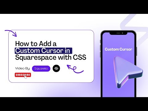 How to add a Custom Cursor in Squarespace 7.1 with CSS | Squareko