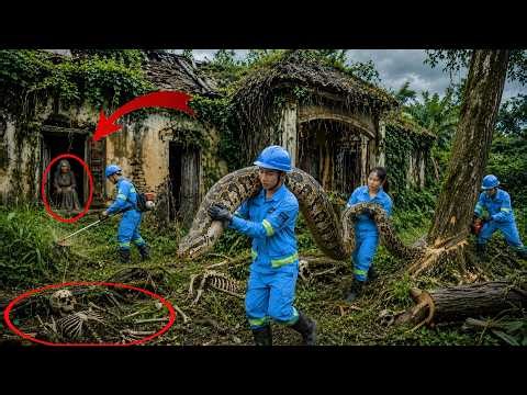 72 Hours of SHOCKING Discovery: A Giant Python and Skeleton Found Inside an Abandoned House!