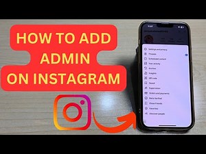 How To Add Admin On Any Instagram Account 2024