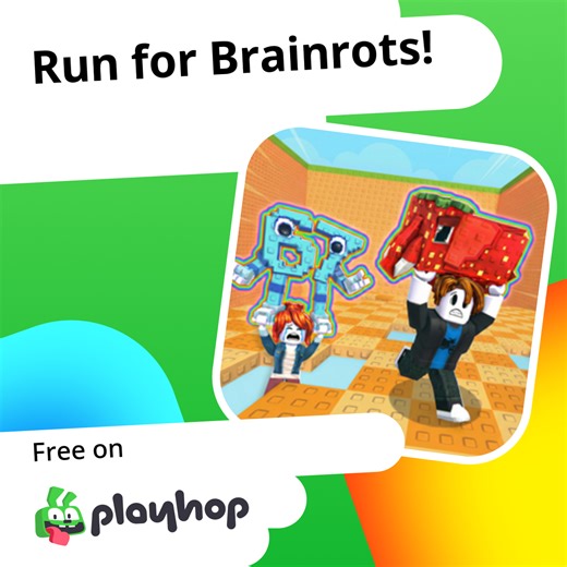 Run for Brainrots!: Play Online For Free On Playhop