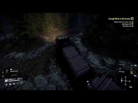 "Snowrunner" co-op gameplay